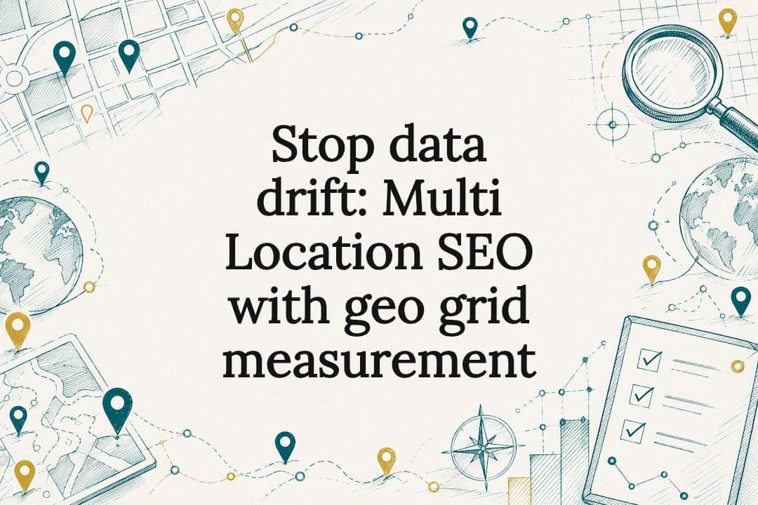Stop data drift: Multi Location SEO with geo grid measurement